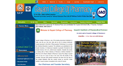 Desktop Screenshot of gayatripharma.org