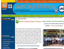 Tablet Screenshot of gayatripharma.org